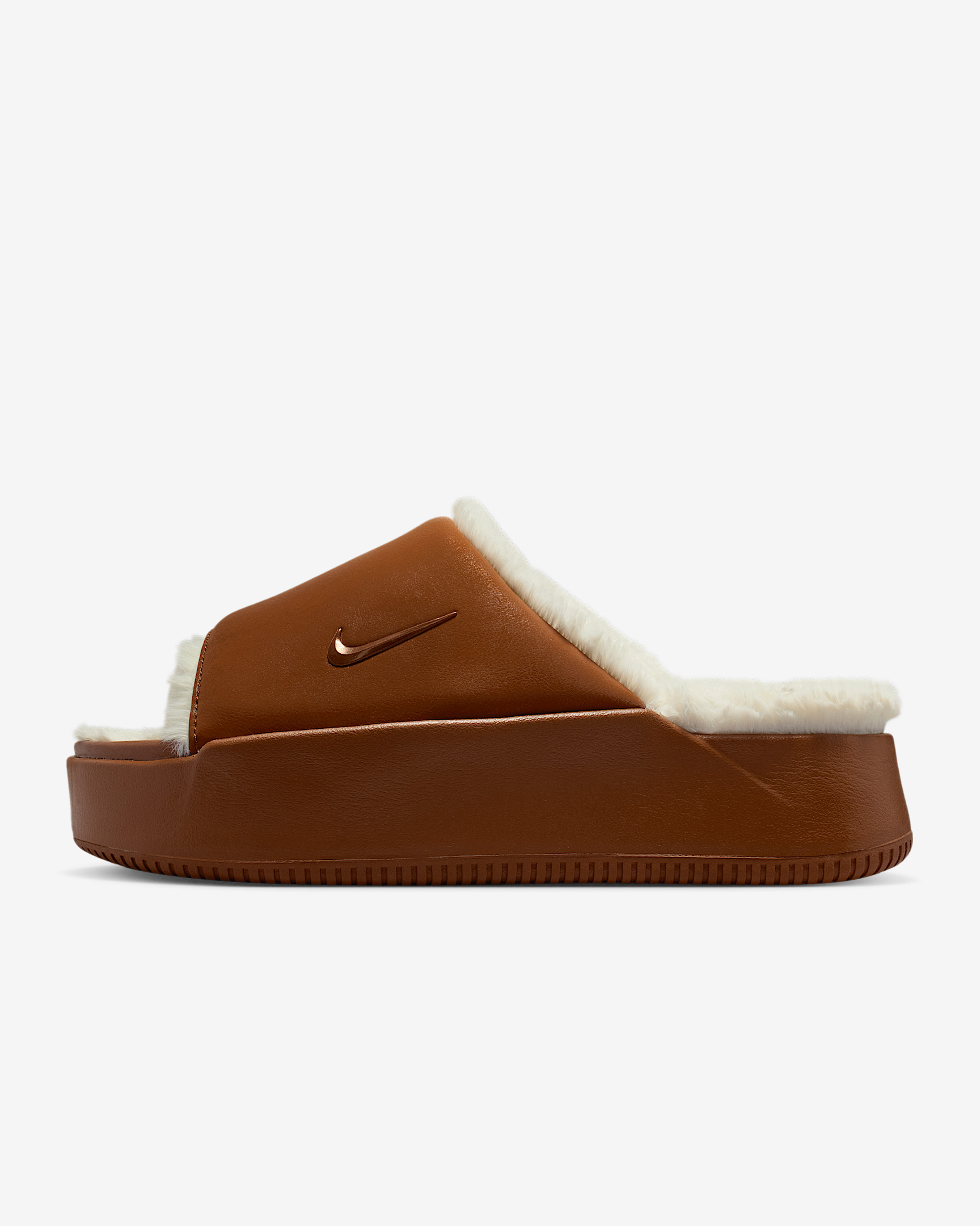 Nike Calm Elevation Fur Women's Slides - 2