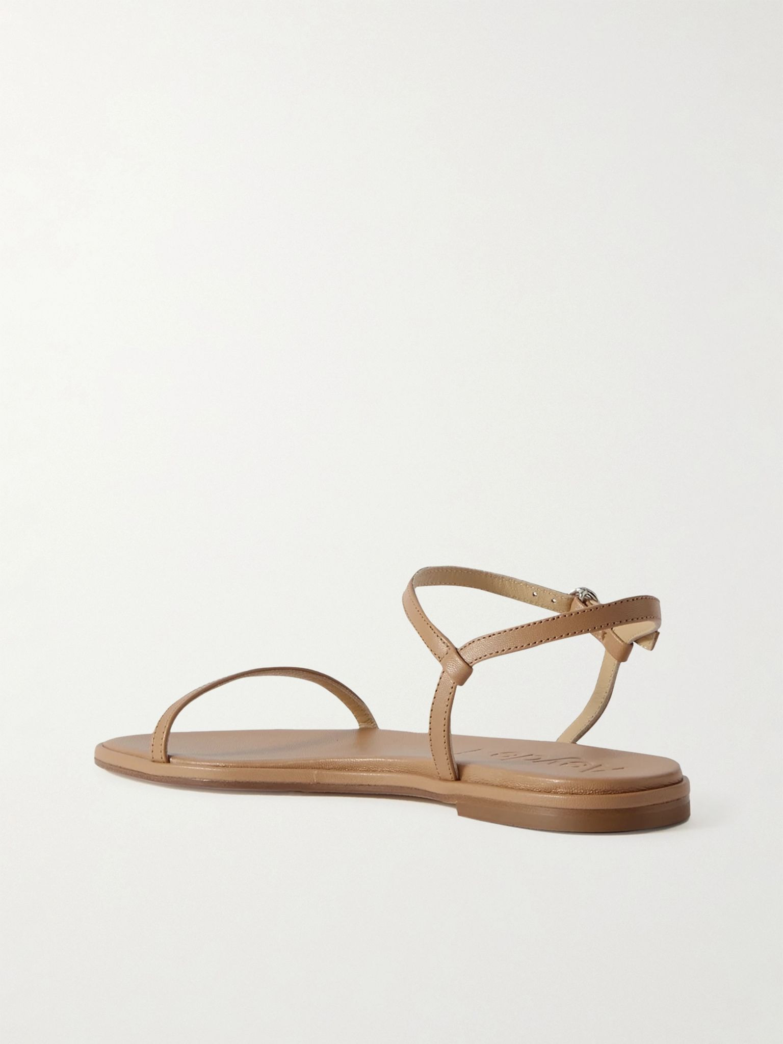 Nettie leather sandals Tan - 3