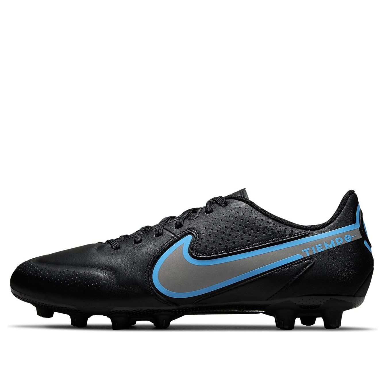 Nike Tiempo Legend 9 Academy HG 'Black Baltic Blue' DB0626-004 - 1