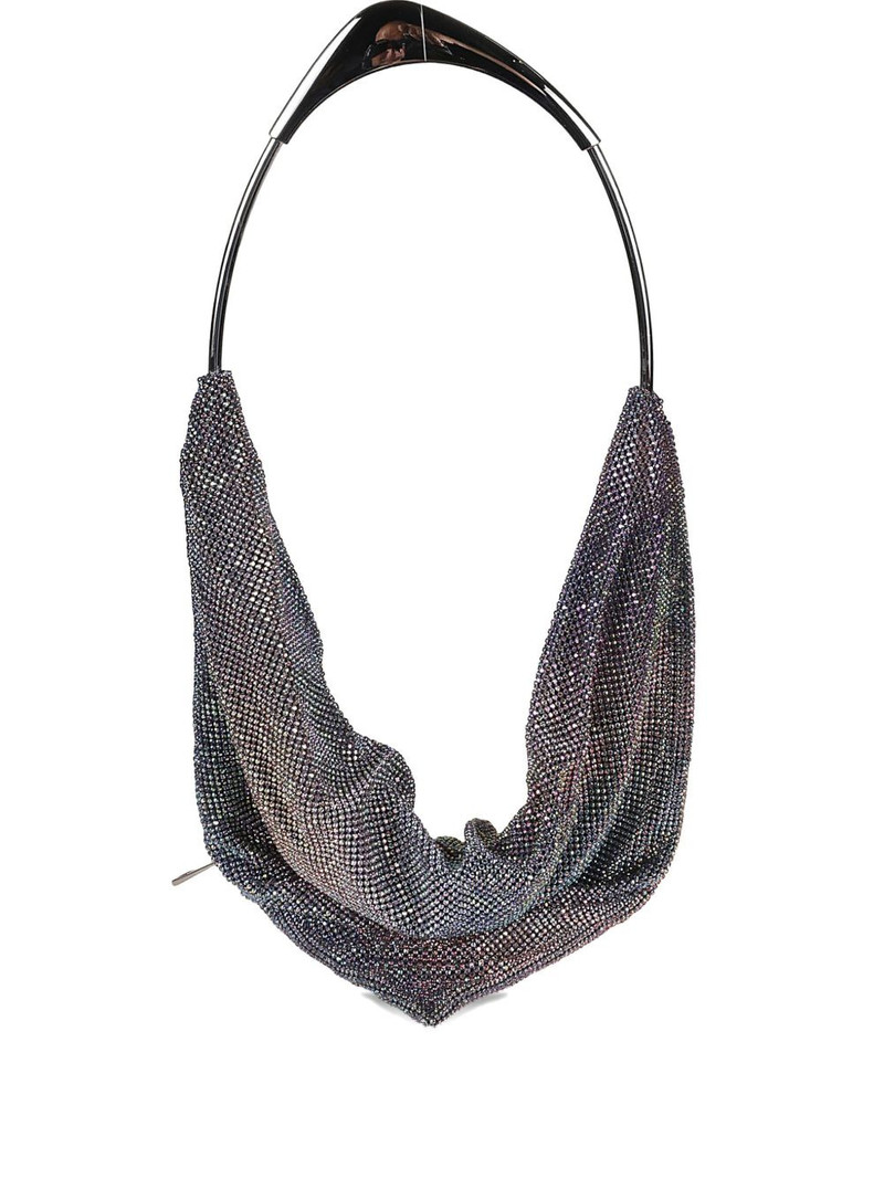 Ursolina crystal-embellished tote bag 1