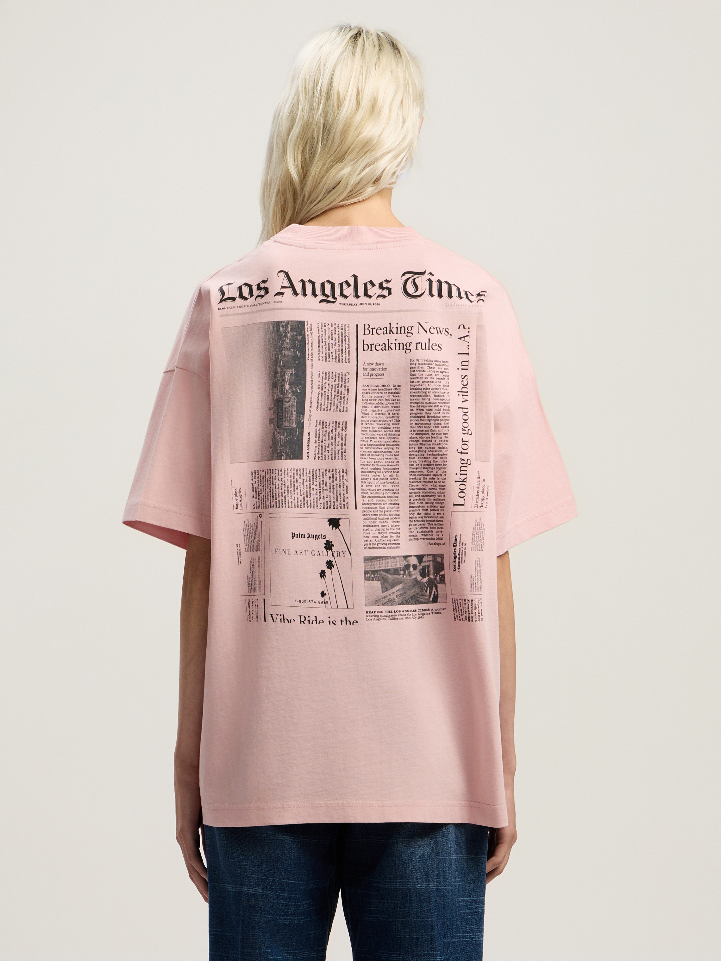 Paxlatimes Graphic Loose Tee - 4