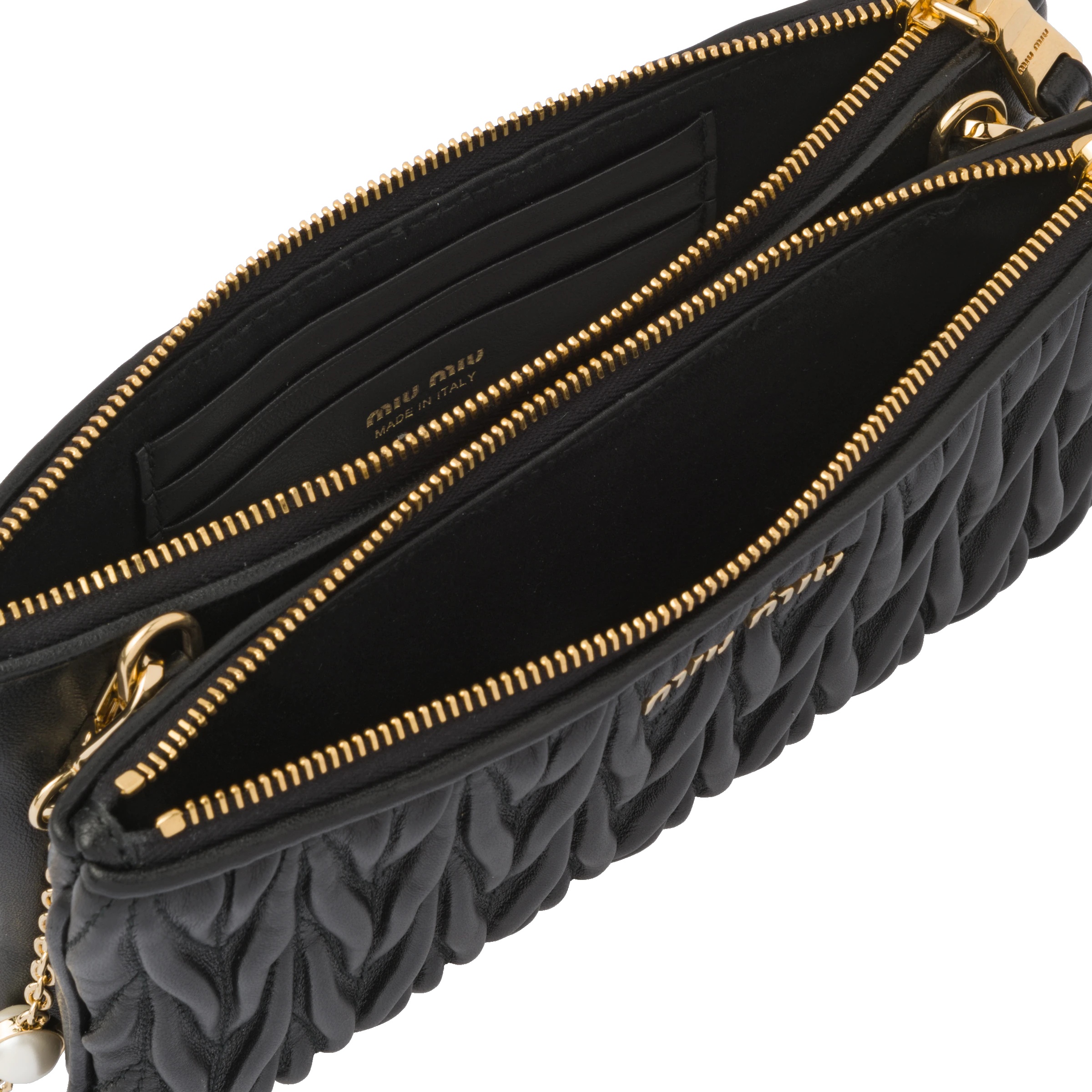 Matelassé nappa leather mini-bag - 7