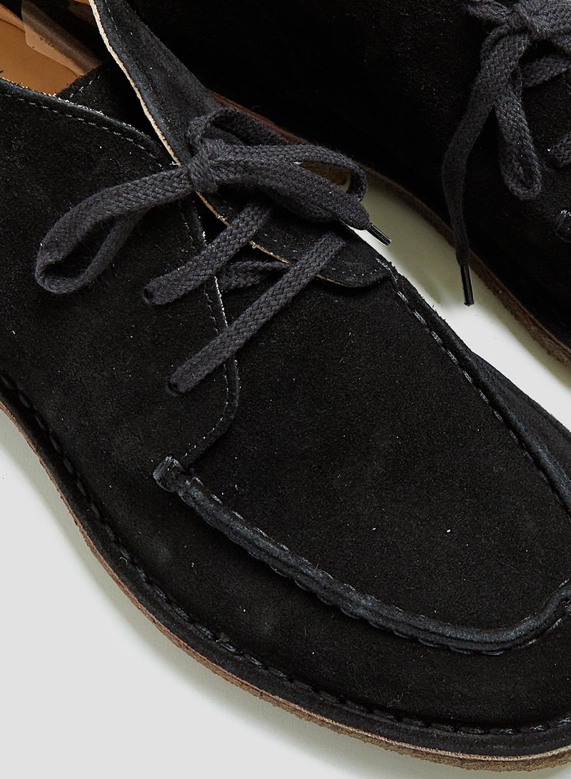 Nigel Cabourn Astorflex Dukeflex Mocassino Suede Chukka Boot in Nero outlook
