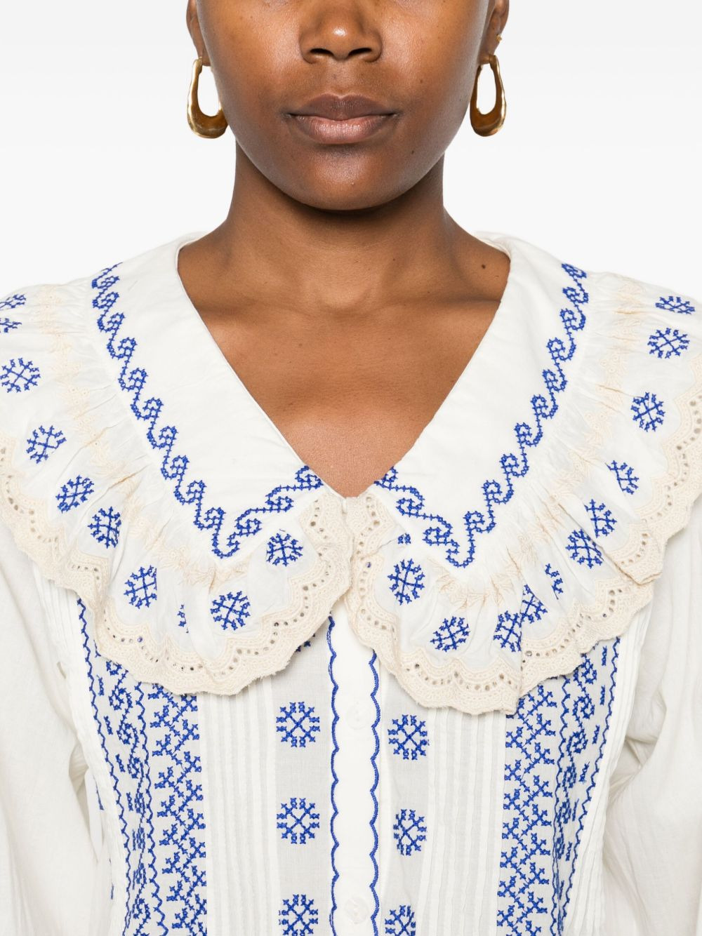 Percy embroidered blouse - 5