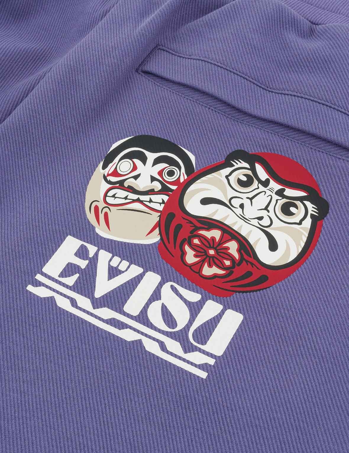 Totem Daruma Print Straight Fit Sweatpants - 5
