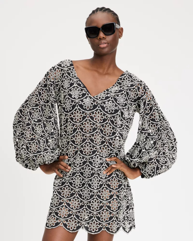 Eyelet Cover-up Dress 1