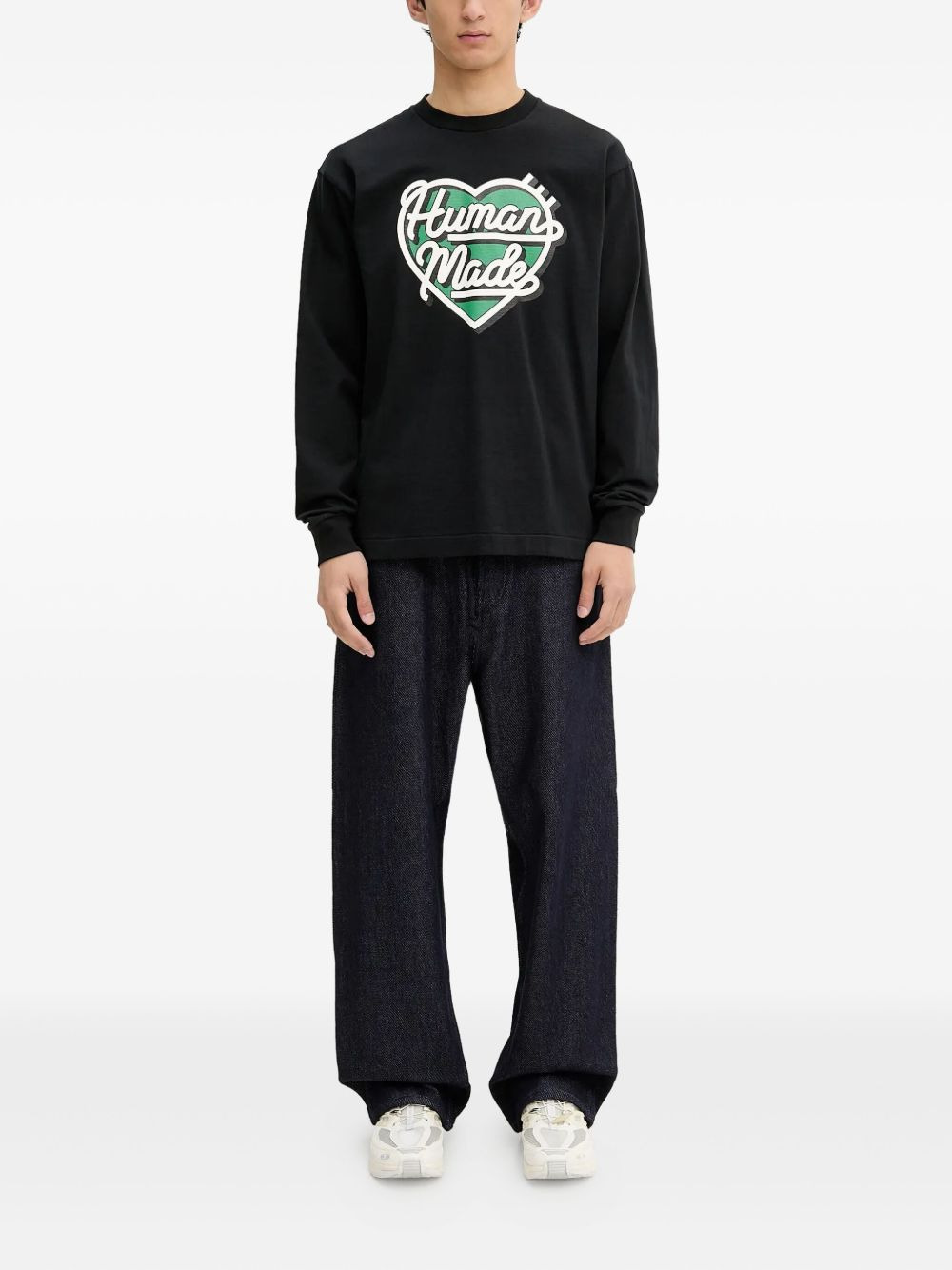 heart-logo long-sleeve t-shirt - 2