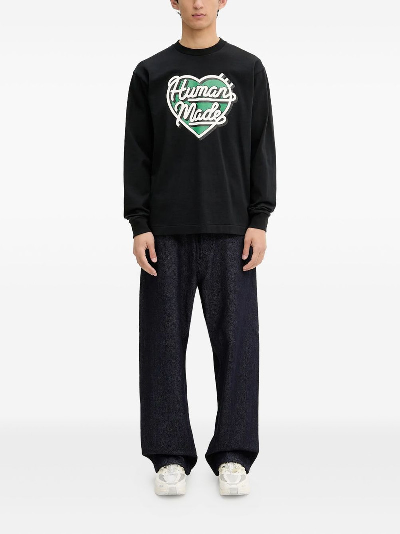 Human Made heart-logo long-sleeve t-shirt outlook