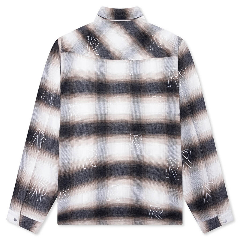 REPRESENT ALL OVER INITIAL FLANNEL - LATTE outlook