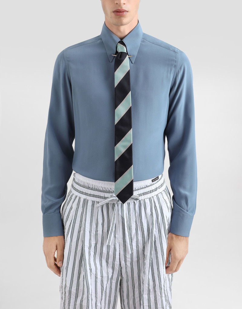 Dolce & Gabbana Jacquard martini tie outlook