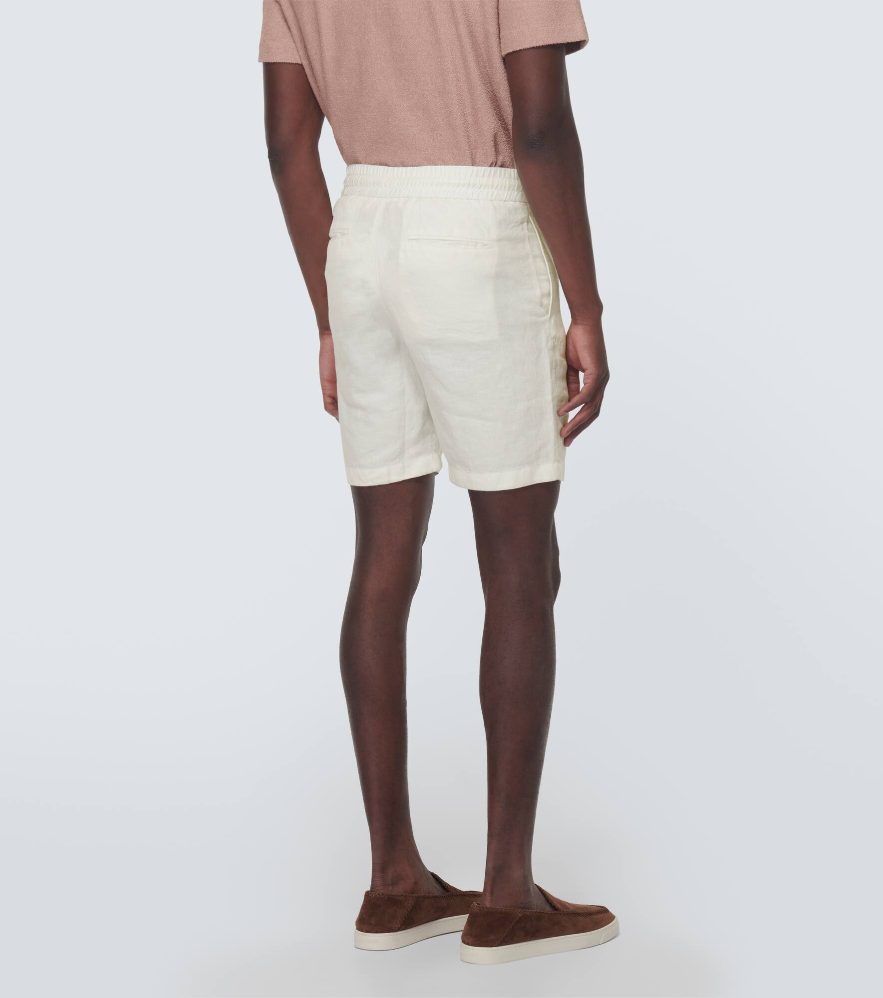 Cornell linen shorts - 4