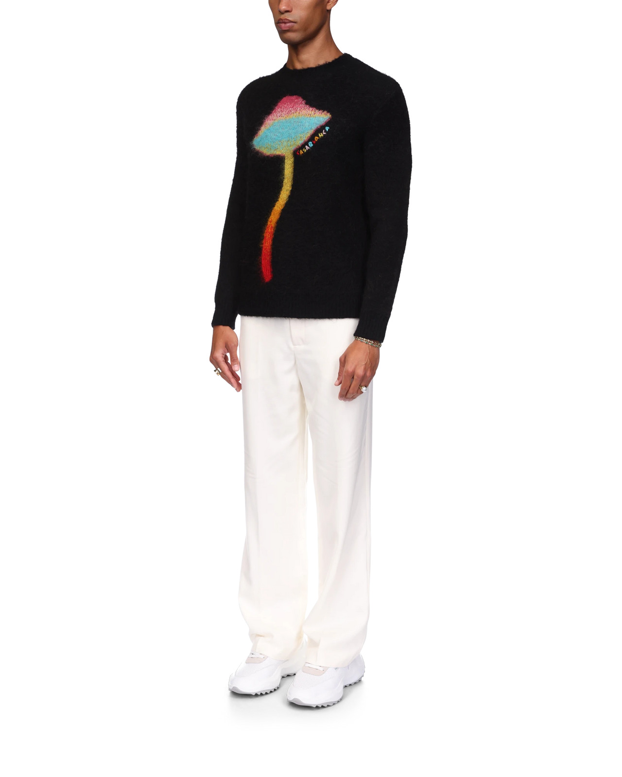Rainbow Mushroom Mohair Jumper - 3