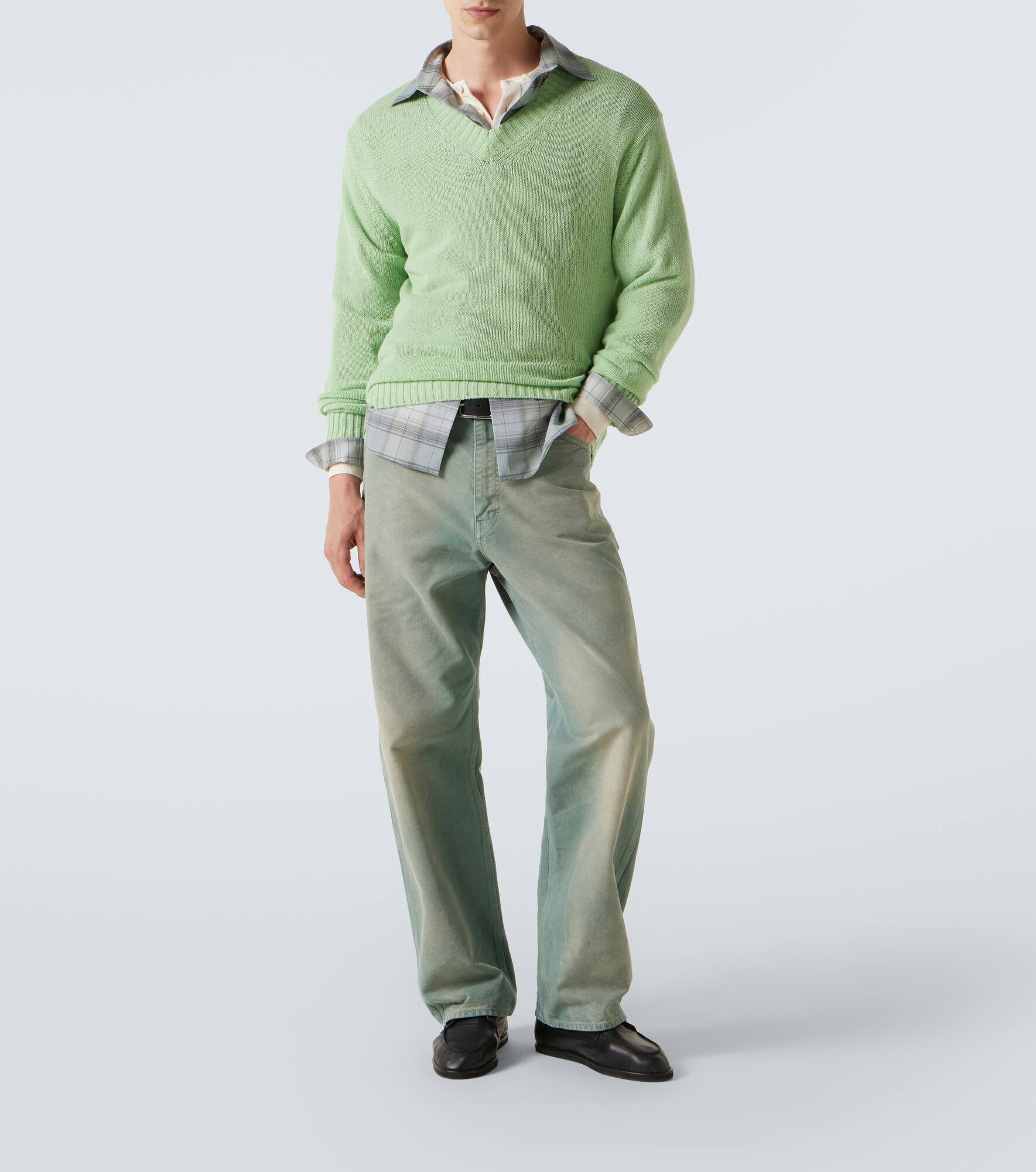 Checked wool shirt - 2