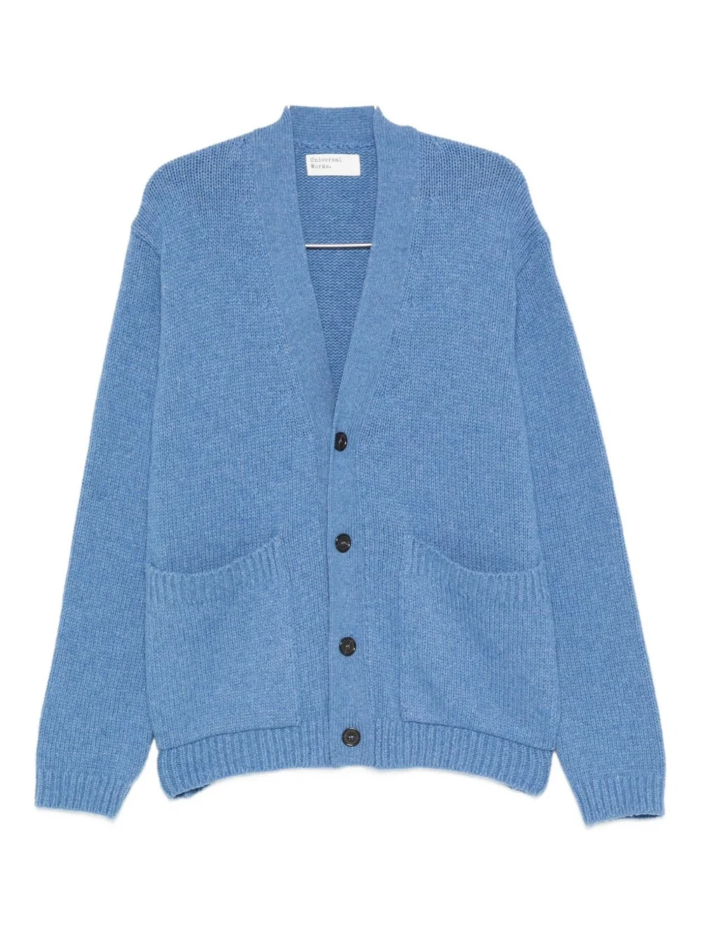 buttoned patch-pocket cardigan - 1