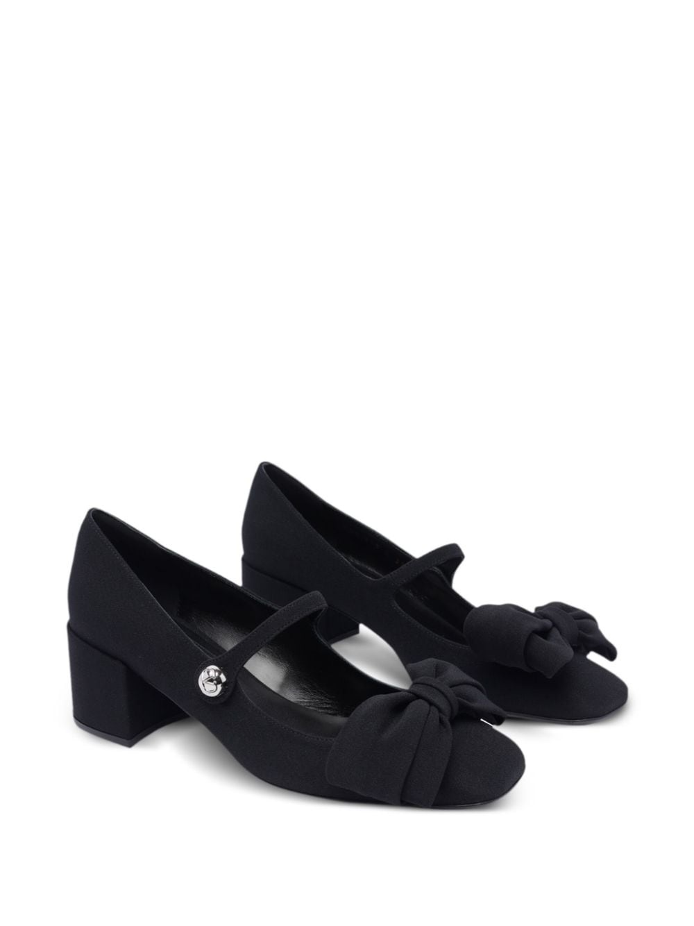 55mm bow-detailed Mary Jane pumps - 2