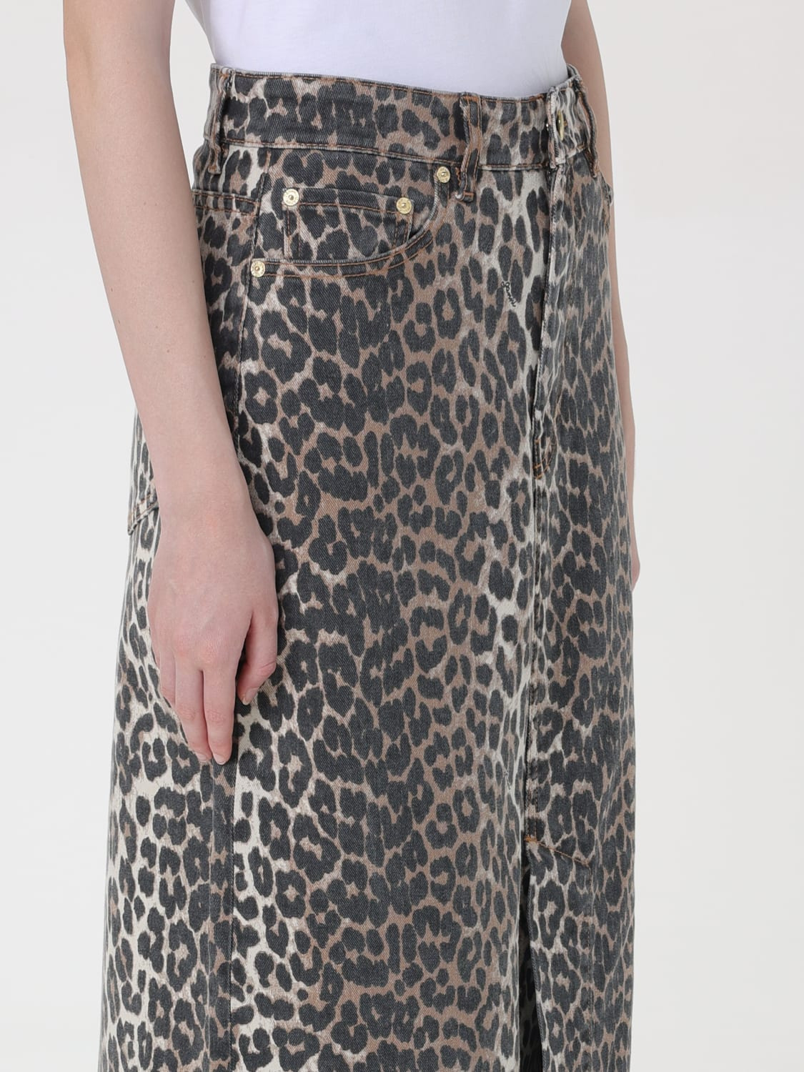 Skirt woman Ganni - 4
