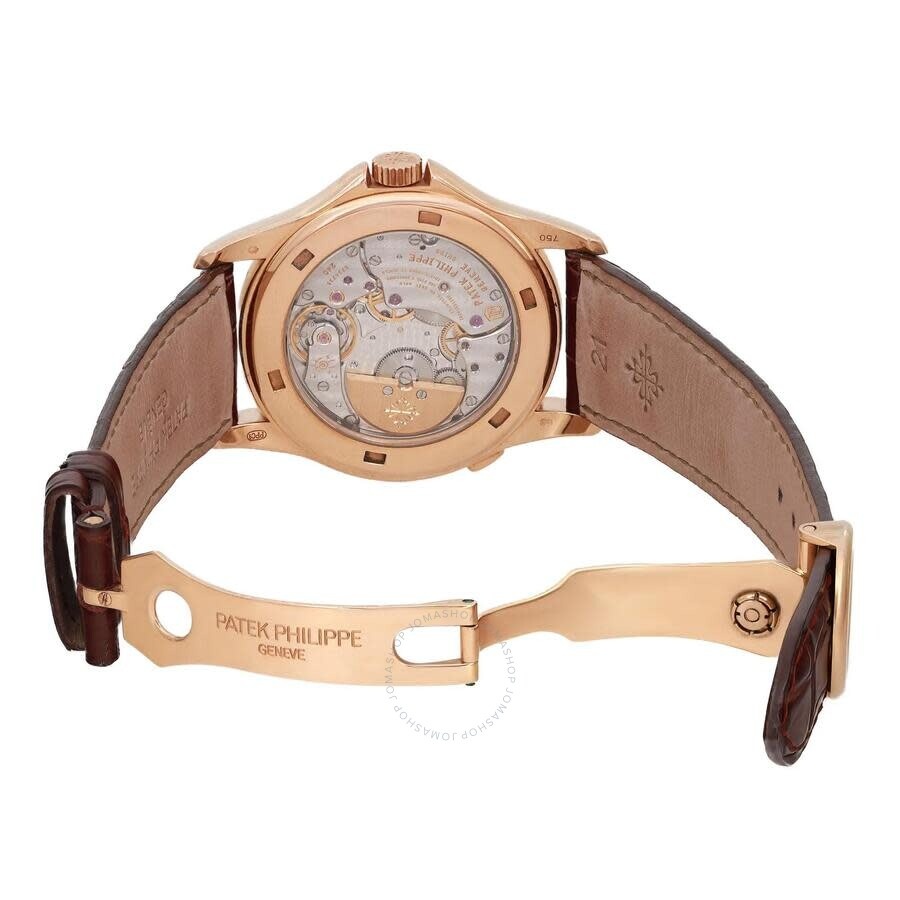 Pre-owned Patek Philippe Complications World Time GMT Automatic Day-Night Silver Dial Men's Watch 51 - 6