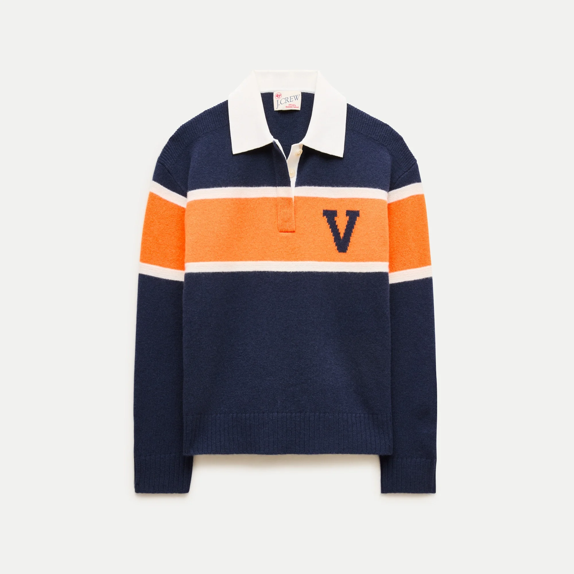 '47 x J.Crew vintage wool University of Virginia rugby - 1