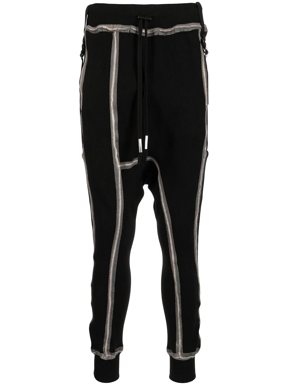 contrast stitch  long johns - 1