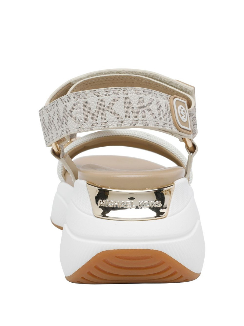 Bowie logo round-toe sandals 3