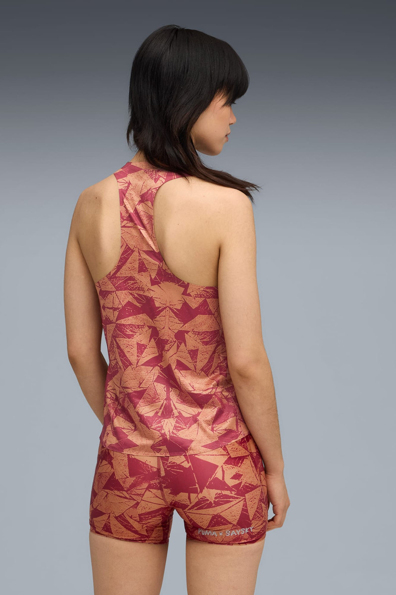 PUMA x SAYSKY Women's Moisture Wicking Running Singlet 6