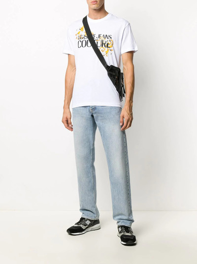 VERSACE JEANS COUTURE logo print t-shirt outlook