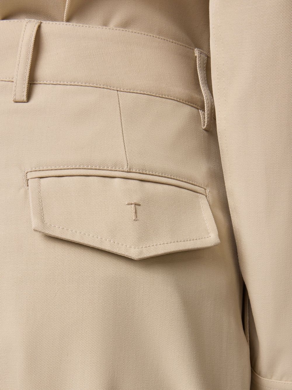 tailored straight-leg trousers - 6