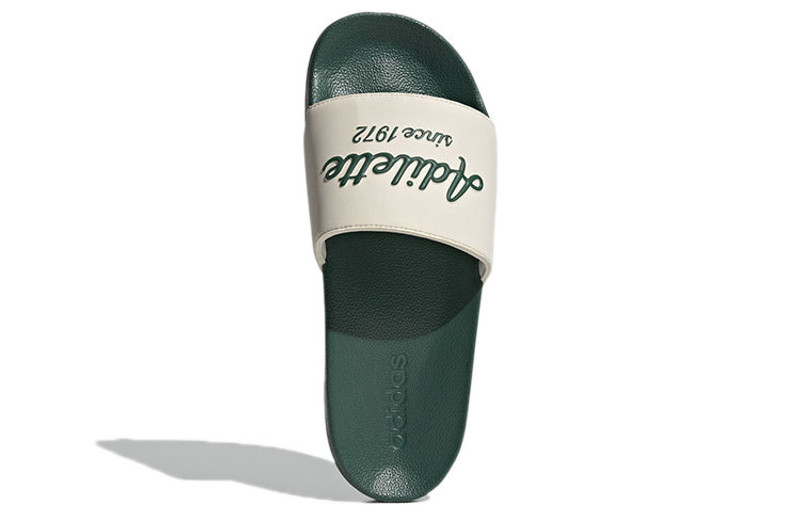 adidas adidas Adilette Slide 'White Collegiate Green' GW8749 outlook