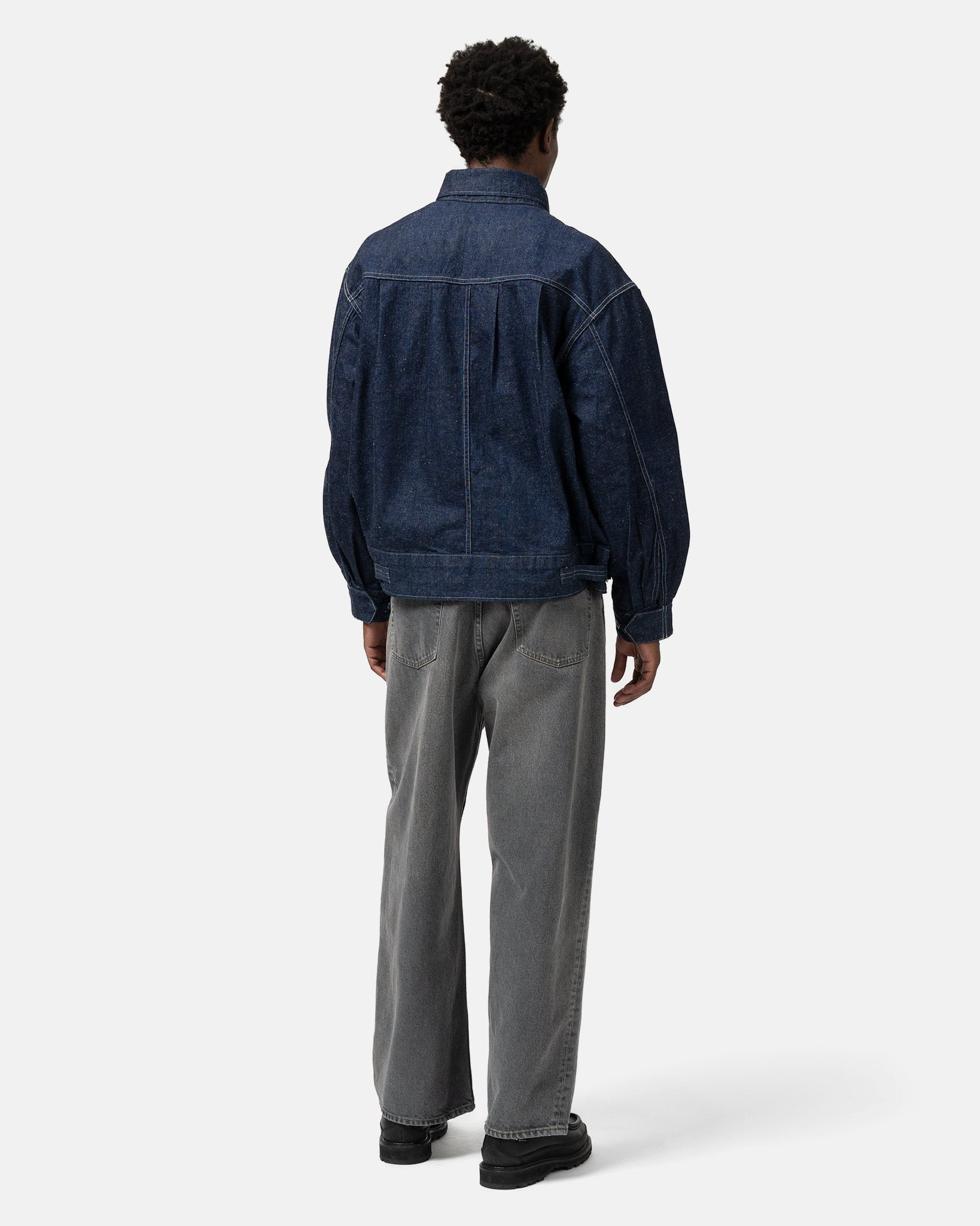 Royal Canadian Navy Denim Work Jacket Indigo - 3