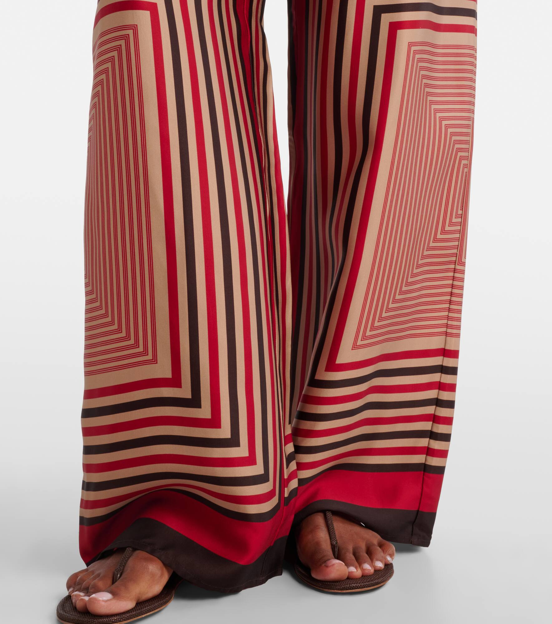 Jensen printed wide-leg pants - 5
