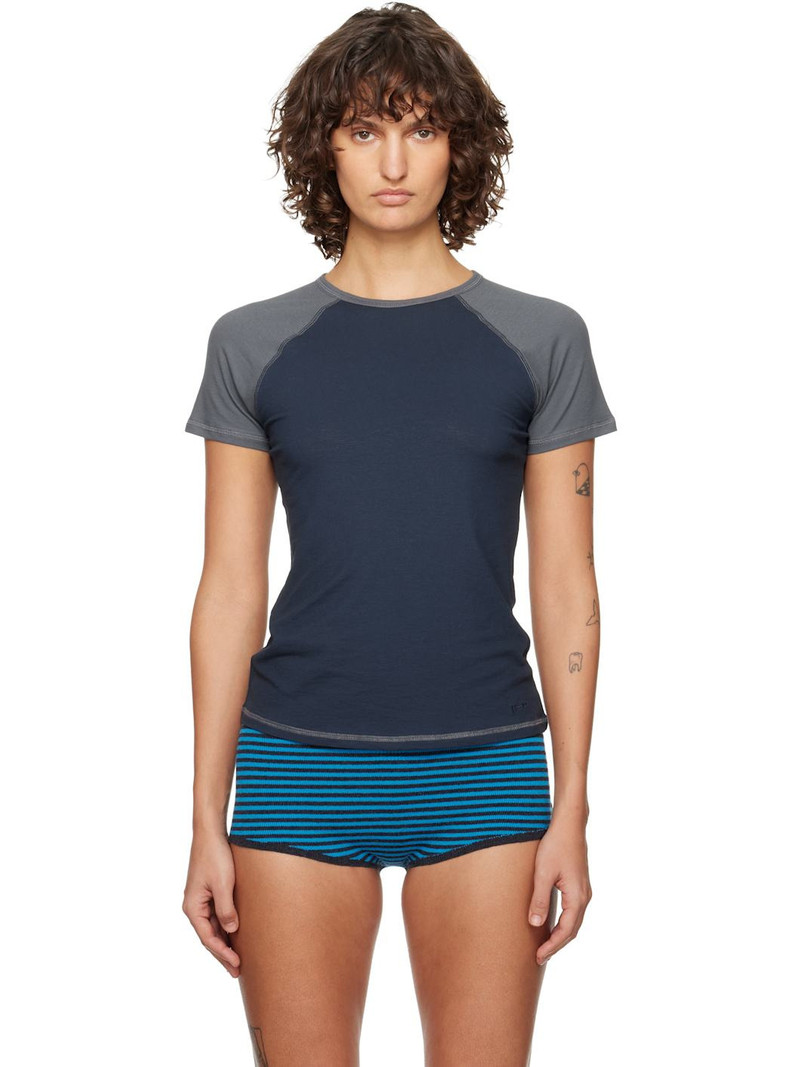 Navy & Gray Cruiff T-shirt 1