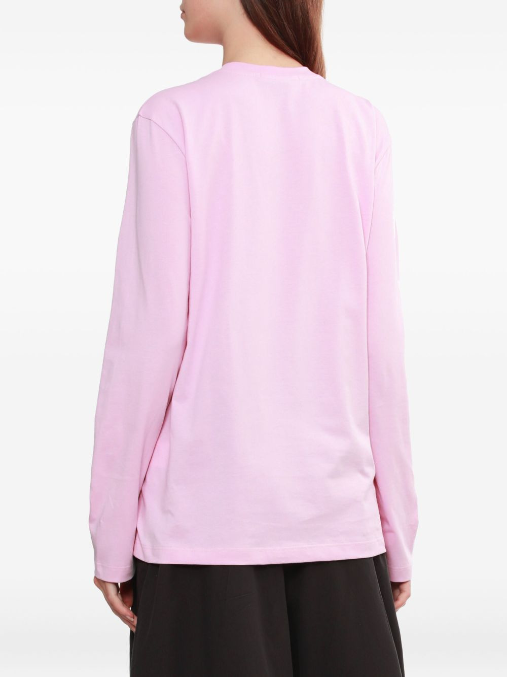 logo-print long-sleeve T-shirt - 4