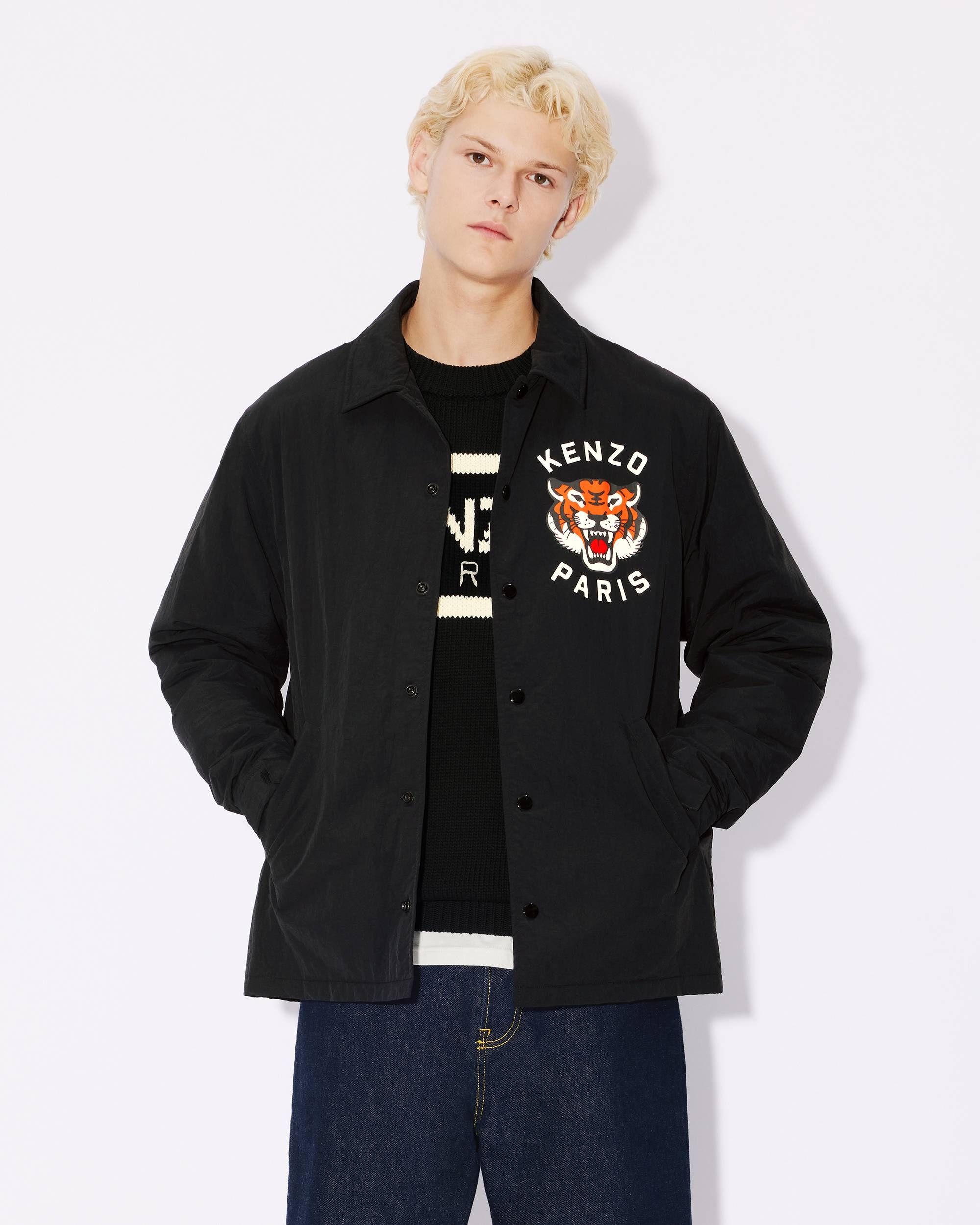 'KENZO Lucky Tiger' quilted coach jacket - 3