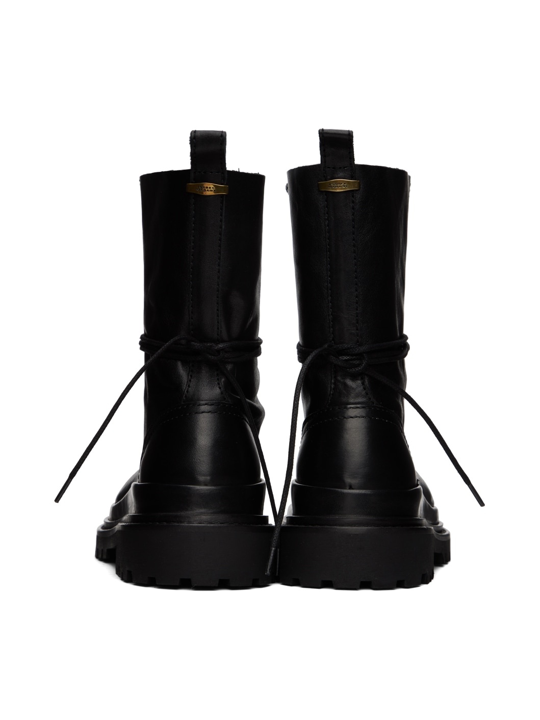 Black Ghiso Low Boots - 2
