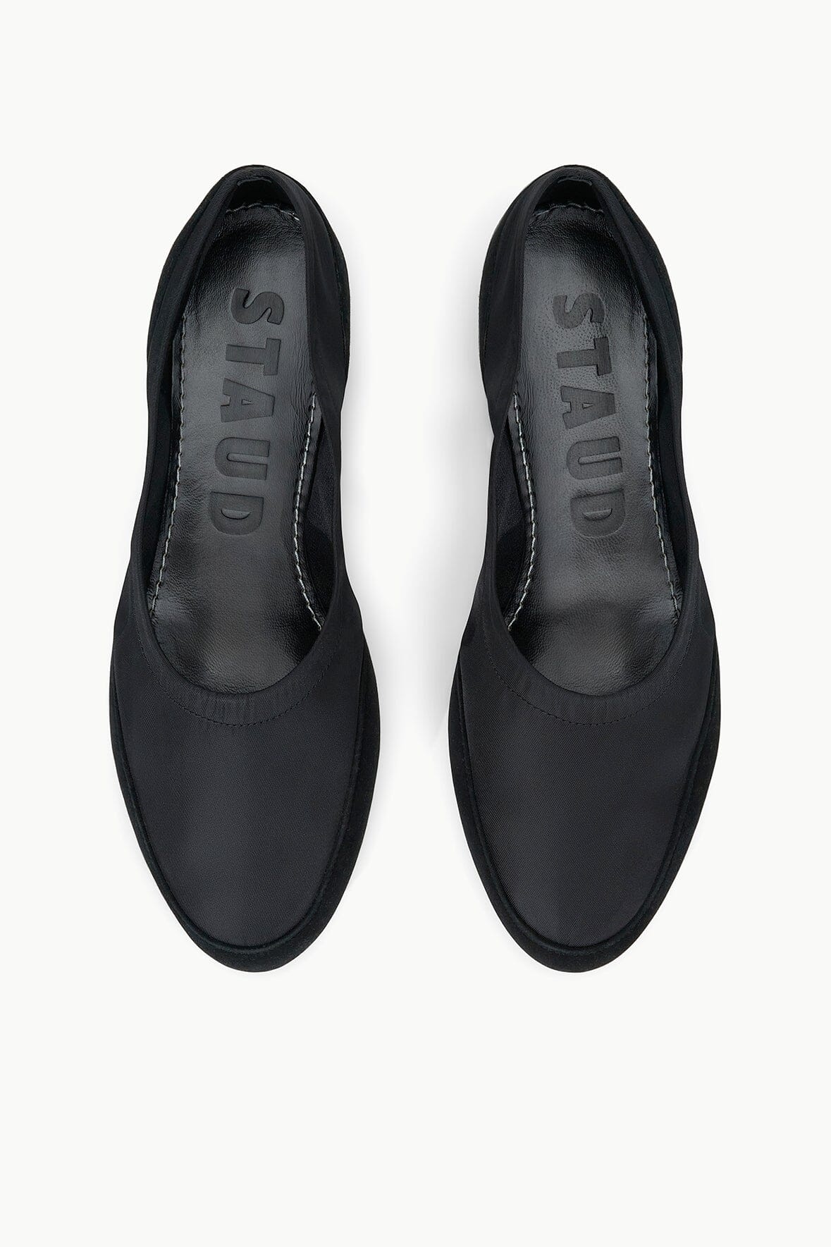 STAUD ALBA SPORT BALLET FLAT BLACK - 8