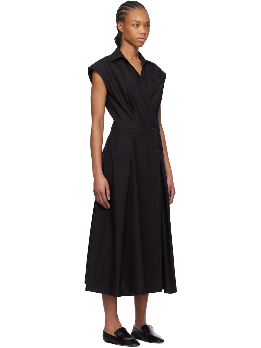 Black Athena Midi Dress - 2