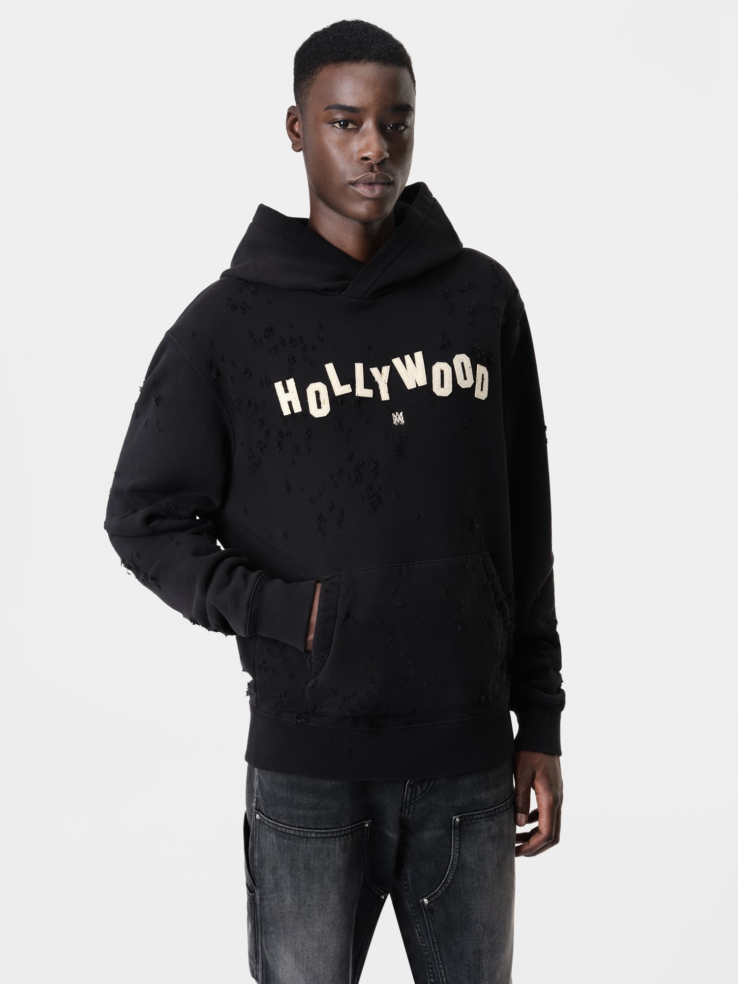 AMIRI HOLLYWOOD SHOTGUN HOODIE | REVERSIBLE
