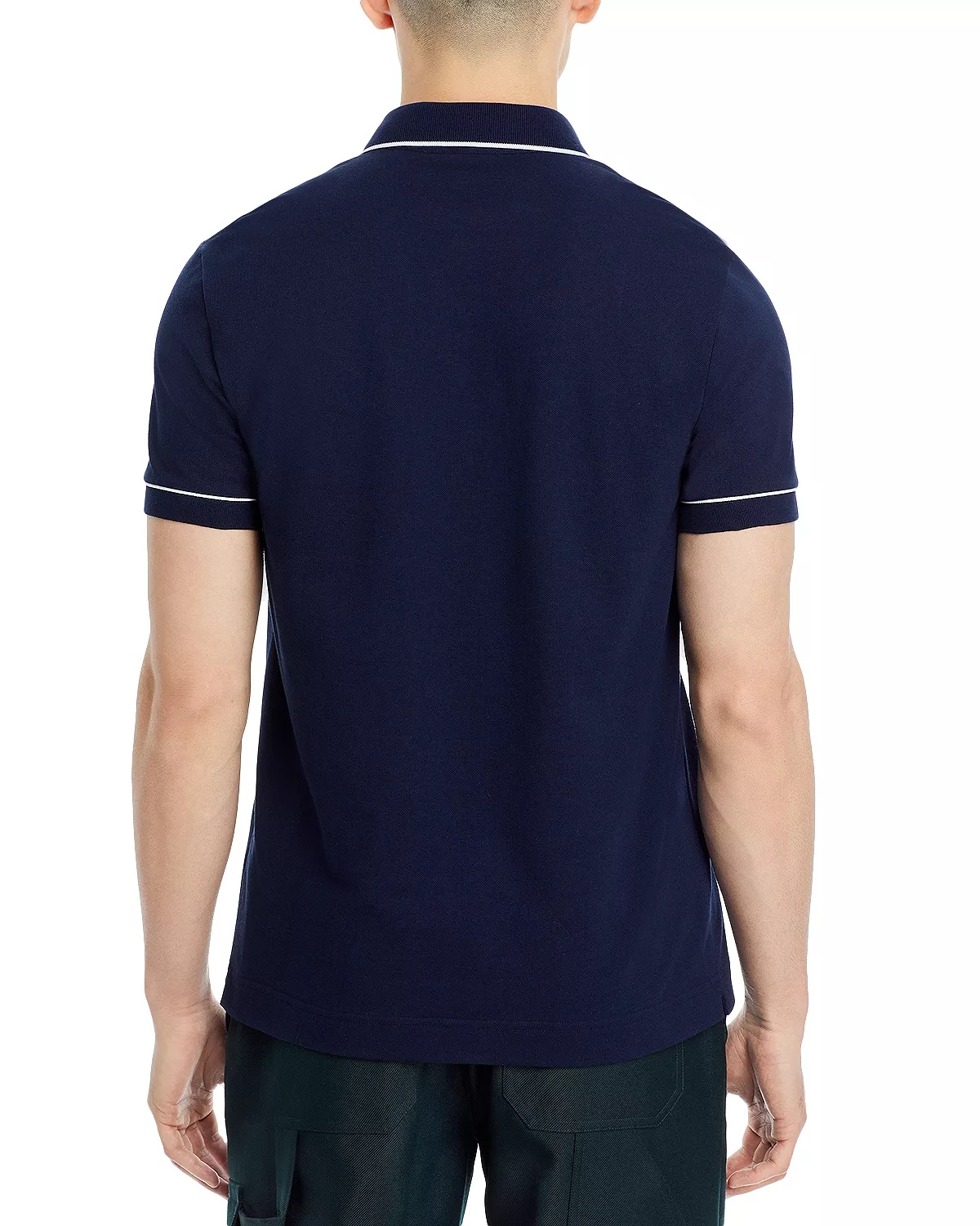 Tipped Short Sleeve Polo Shirt - 4