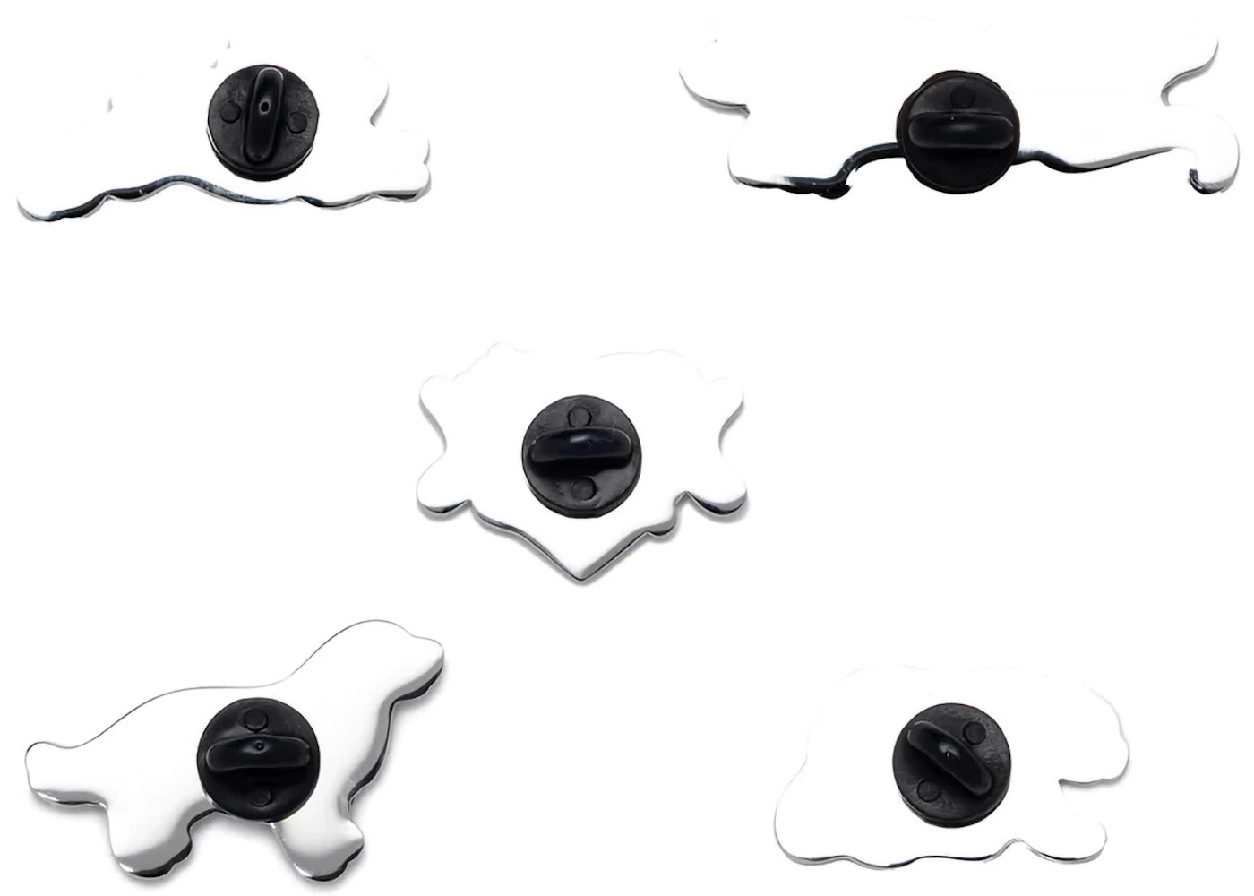 Human Made x KAWS Pin Badge Set (5 Piece) Multicolor - 2