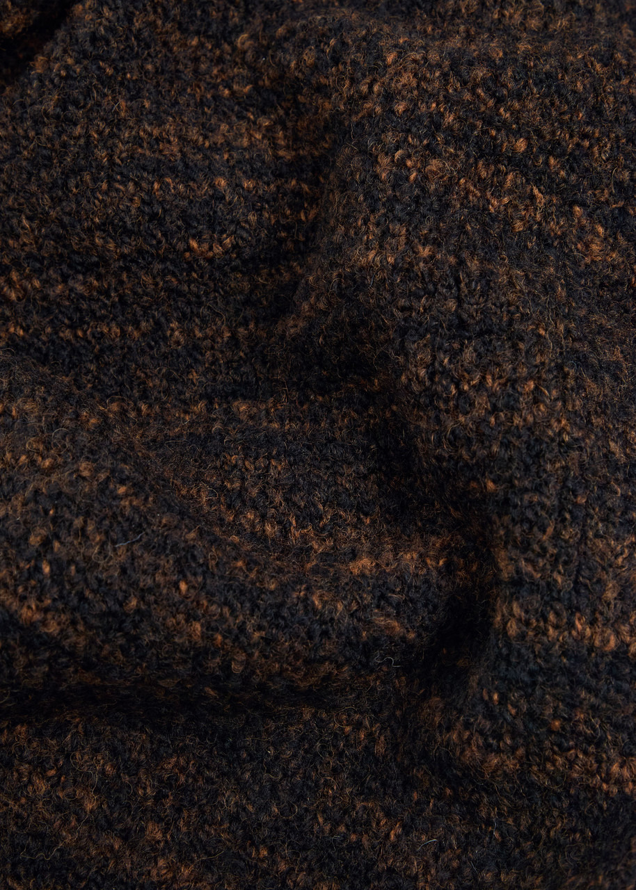 Nudie Jeans Patterned Bouclé Wool-blend Jumper - 5