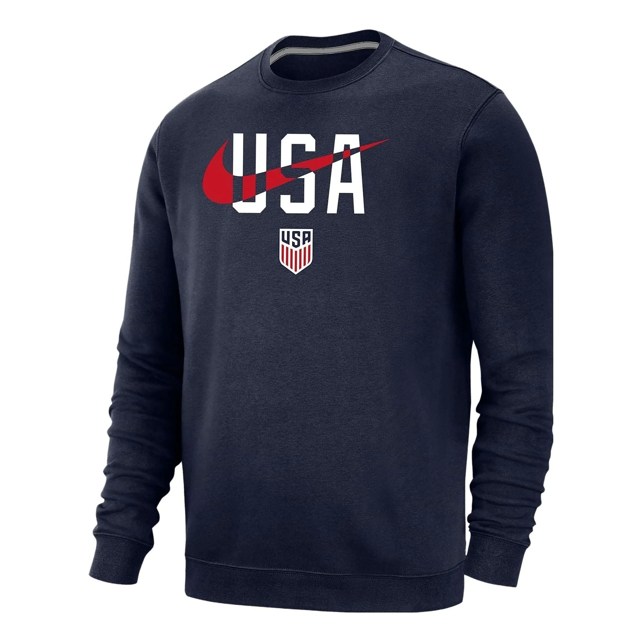 Nike USA Club Fleece Crew Neck Sweatshirt 'Navy' M33778OXNAV-USA - 1