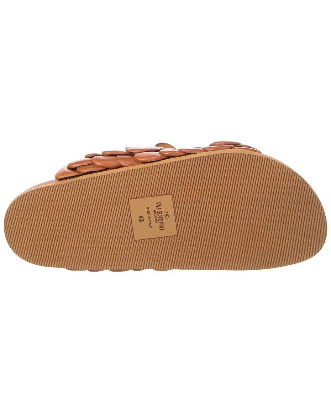 Valentino Leather Slide - 4