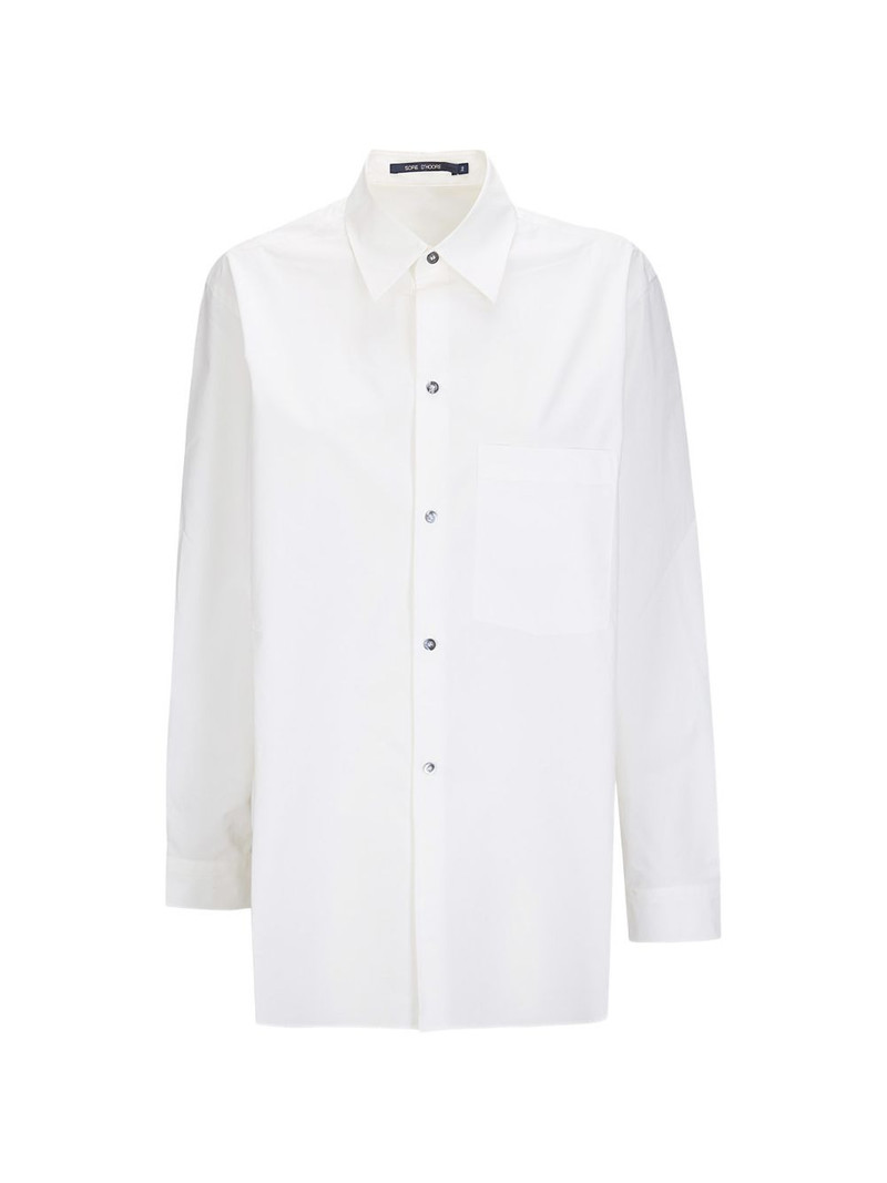 patch-pocket long-sleeve shirt 1