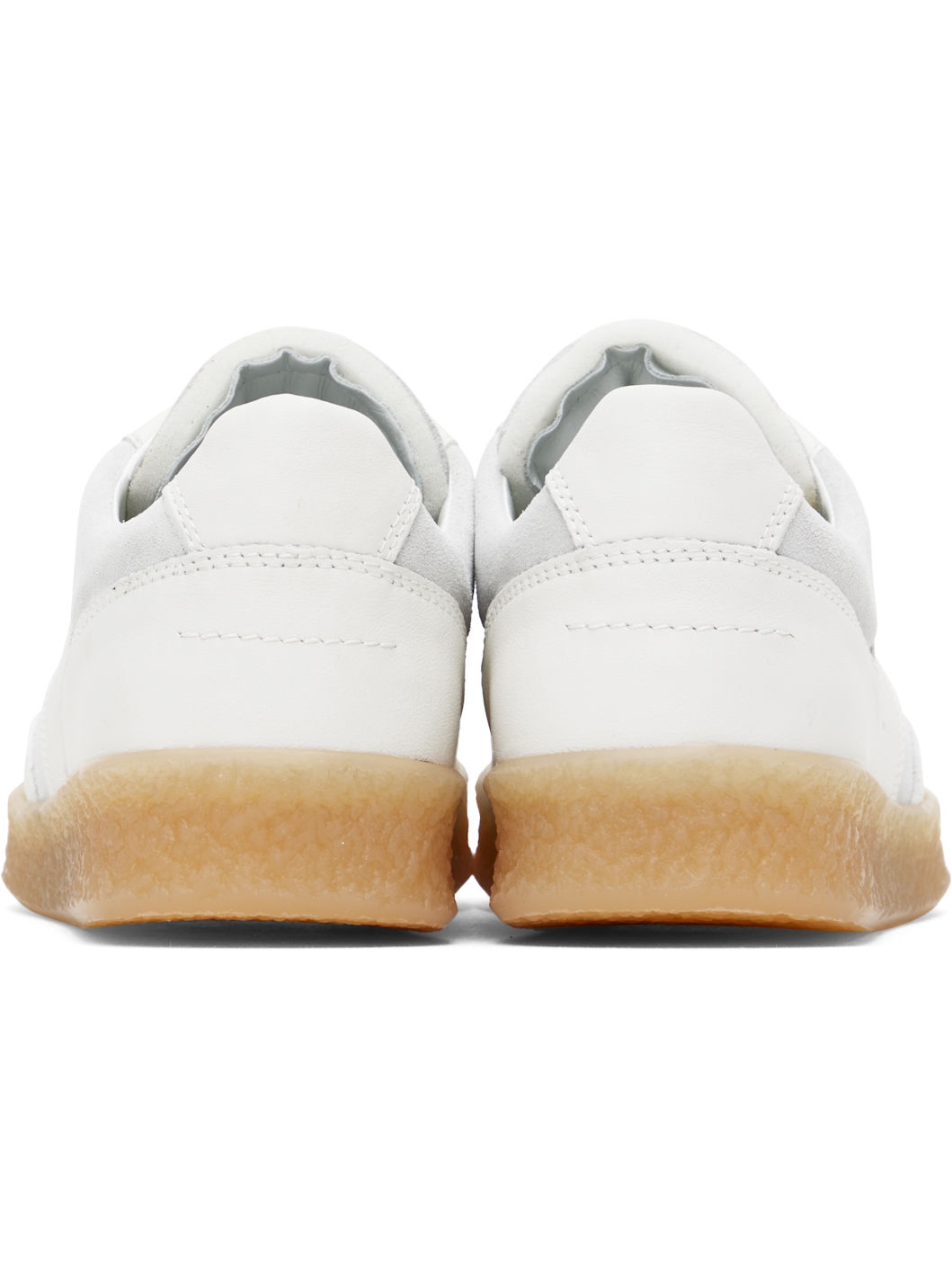 Gray Lace-Up Sneakers - 2