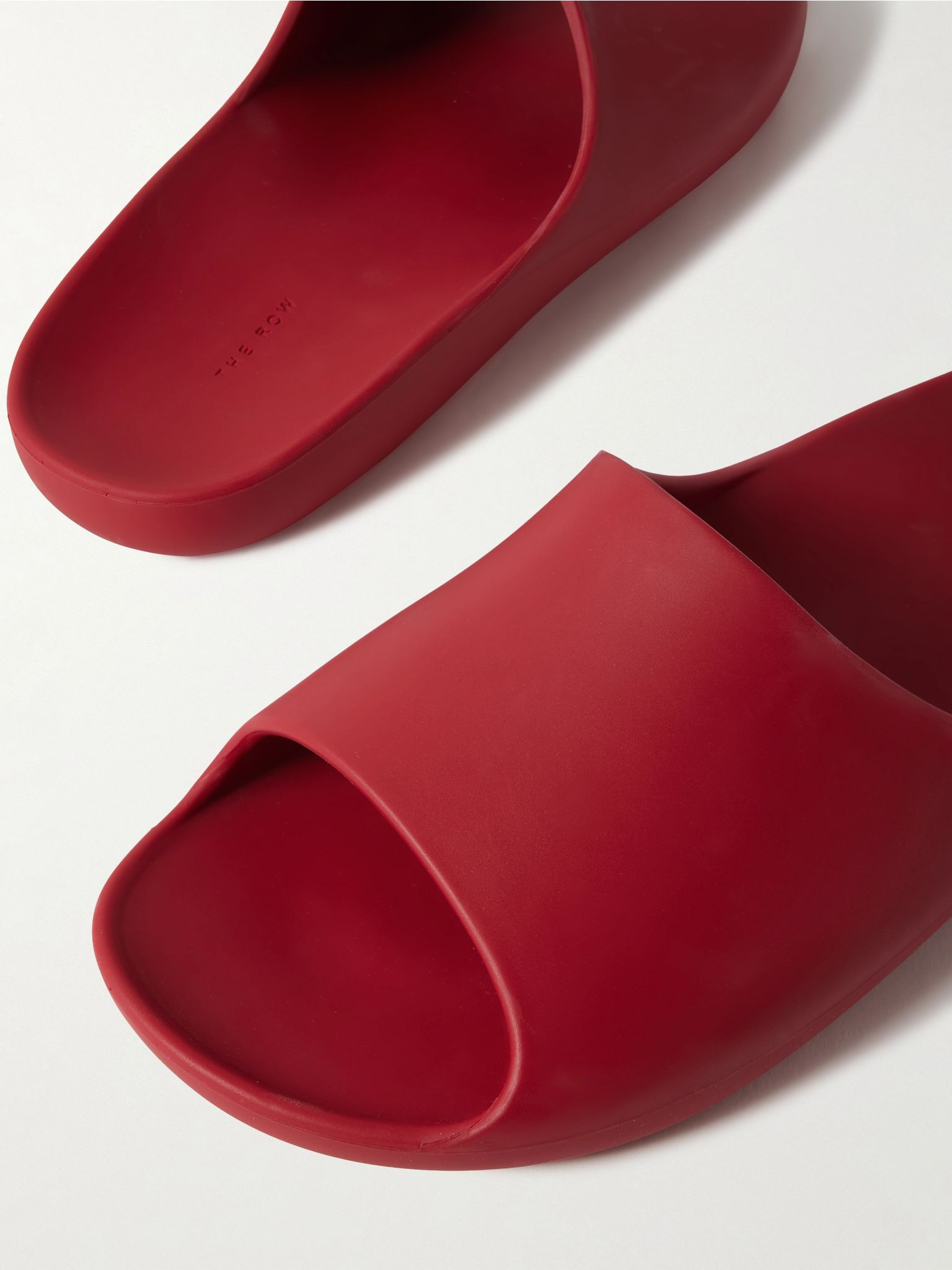 Ama rubber slides Red - 4
