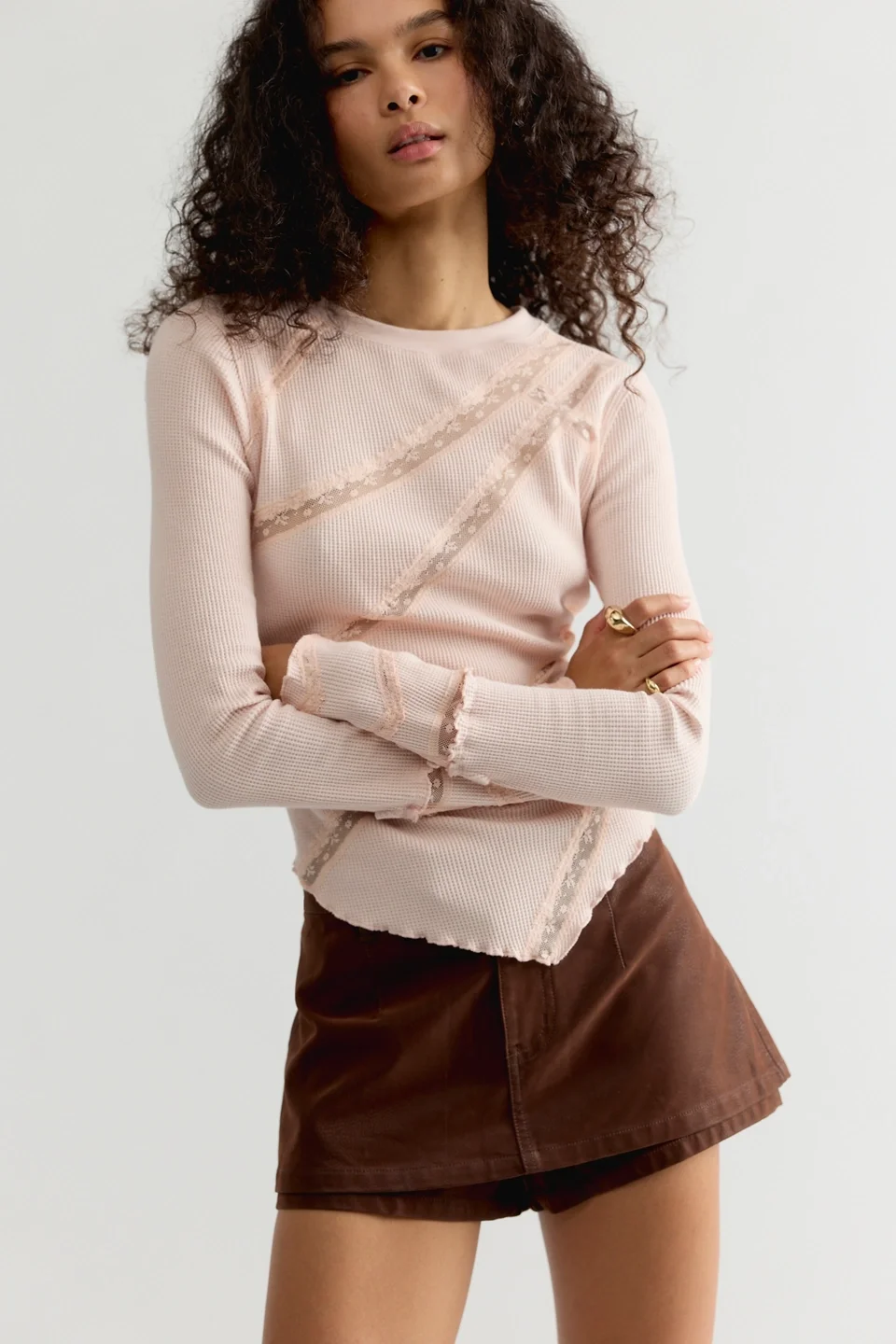 Piece By Piece Cuff Top - 1