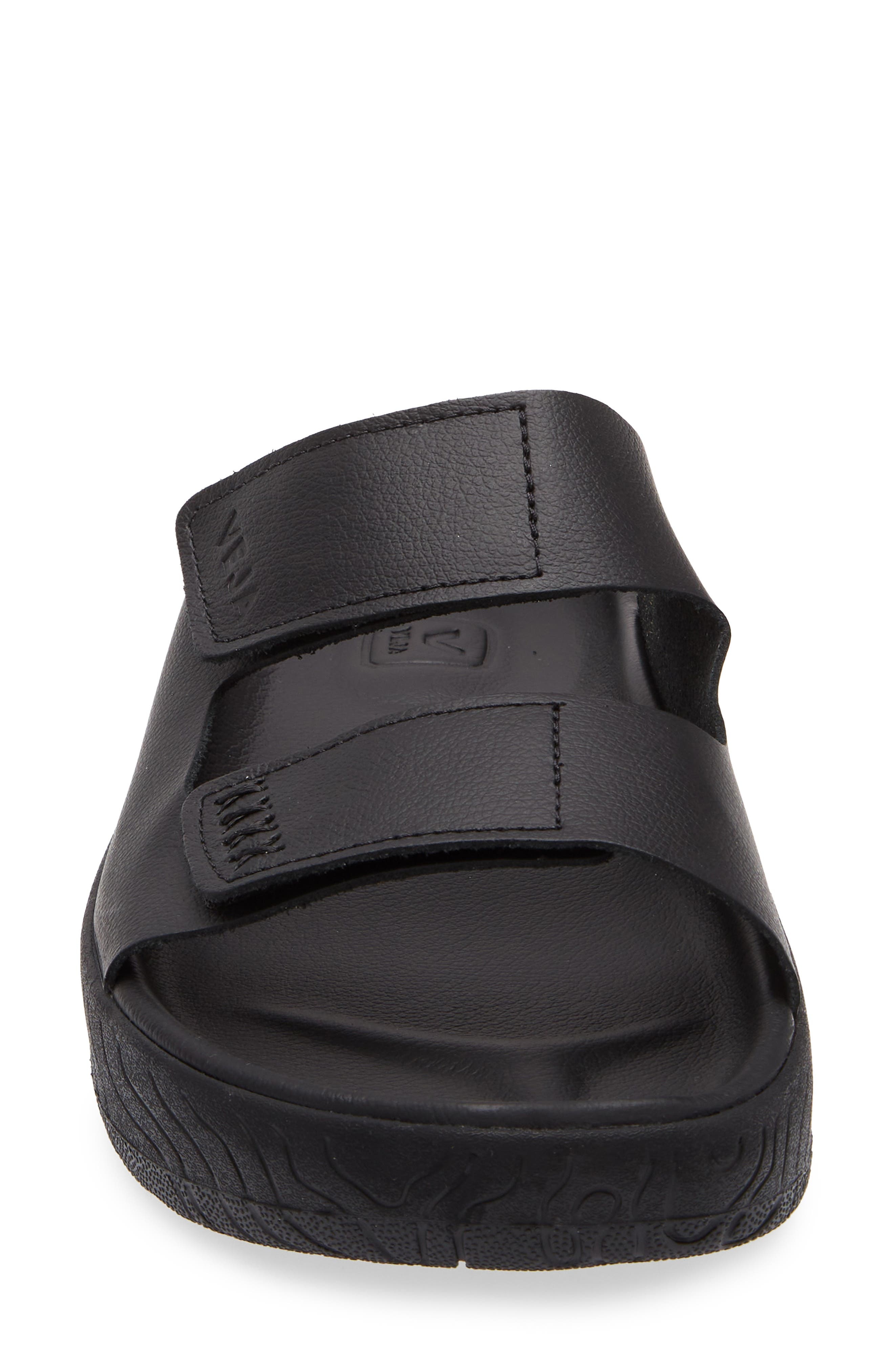 Veja Etna Slide Sandal in Full-Black at Nordstrom - 6