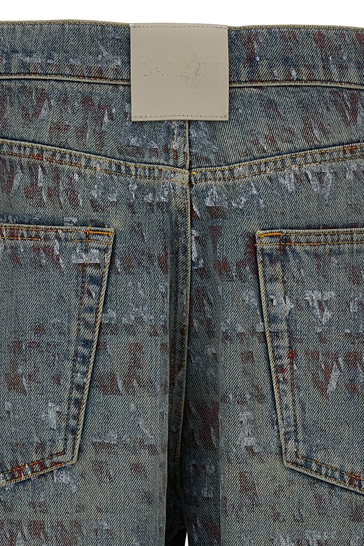 Logo print jeans - 5