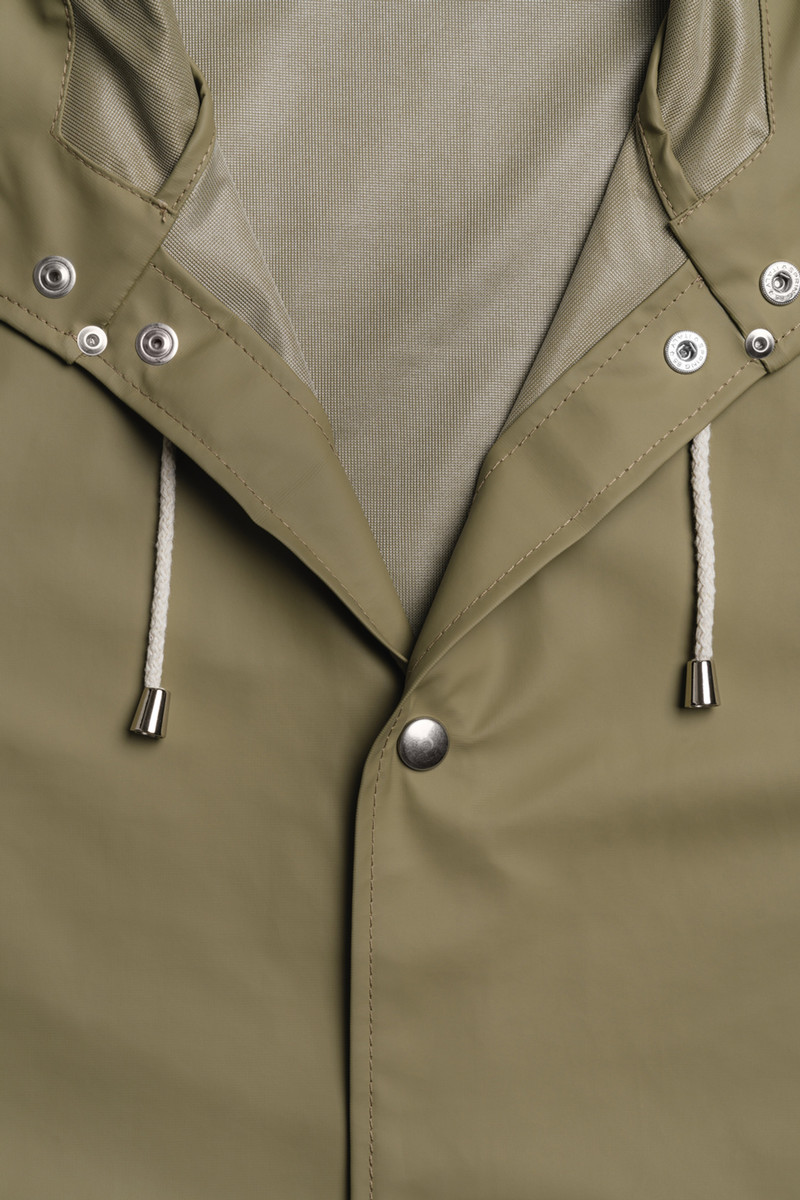Stockholm Lightweight Raincoat Aloe 7