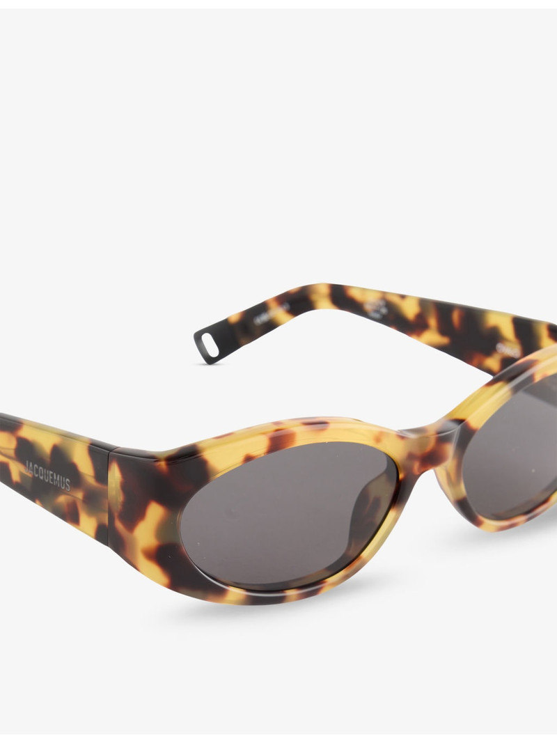 JACQUEMUS JAC4C9SUN Ovalo Oval-Frame Acetate Sunglasses outlook